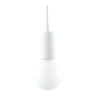 Sollux Lampa wisząca DIEGO 1 biała SL.0569 Sollux Lampa wisząca DIEGO 1 biała SL.0569