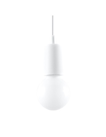 Sollux Lampa wisząca DIEGO 1 biała SL.0569