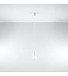 Sollux Lampa wisząca DIEGO 1 biała SL.0569 Sollux Lampa wisząca DIEGO 1 biała SL.0569