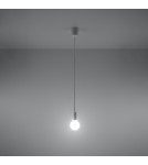 Sollux Lampa wisząca DIEGO 1 biała SL.0569 Sollux Lampa wisząca DIEGO 1 biała SL.0569