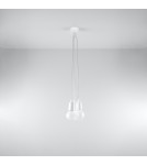 Sollux Lampa wisząca DIEGO 3 biała SL.0570 Sollux Lampa wisząca DIEGO 3 biała SL.0570