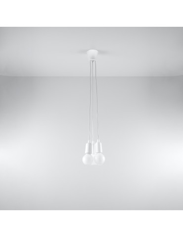 Sollux Lampa wisząca DIEGO 3 biała SL.0570 - product 2