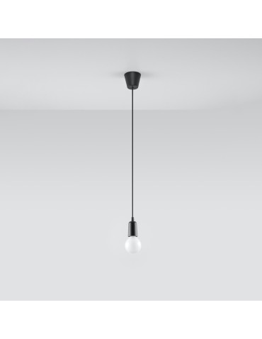 Sollux Lampa wisząca DIEGO 1 czarna SL.0572 - produkt 2