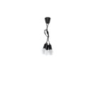 Sollux Lampa wisząca DIEGO 3 czarna SL.0573 Sollux Lampa wisząca DIEGO 3 czarna SL.0573