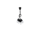 Sollux Lampa wisząca DIEGO 5 czarna SL.0574 Sollux Lampa wisząca DIEGO 5 czarna SL.0574