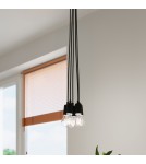 Sollux Lampa wisząca DIEGO 5 czarna SL.0574 Sollux Lampa wisząca DIEGO 5 czarna SL.0574