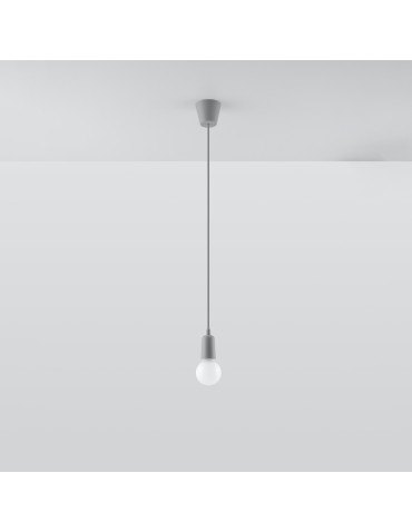 Sollux Lampa wisząca DIEGO 1 szara SL.0575 - produkt 2
