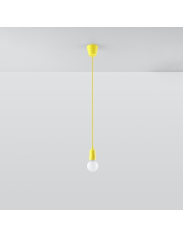 Sollux Lampa wisząca DIEGO 1 żółta SL.0578 - product 2