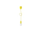 Sollux Lampa wisząca DIEGO 1 żółta SL.0578 Sollux Lampa wisząca DIEGO 1 żółta SL.0578