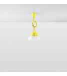 Sollux Lampa wisząca DIEGO 5 żółta SL.0580 Sollux Lampa wisząca DIEGO 5 żółta SL.0580