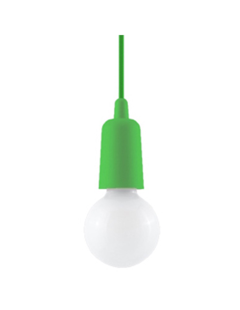 Sollux Lampa wisząca DIEGO 1 zielony SL.0581 Sollux Lampa wisząca DIEGO 1 zielony SL.0581