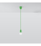 Sollux Lampa wisząca DIEGO 1 zielony SL.0581 Sollux Lampa wisząca DIEGO 1 zielony SL.0581