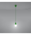 Sollux Lampa wisząca DIEGO 1 zielony SL.0581 Sollux Lampa wisząca DIEGO 1 zielony SL.0581