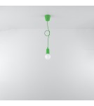 Sollux Lampa wisząca DIEGO 1 zielony SL.0581 Sollux Lampa wisząca DIEGO 1 zielony SL.0581