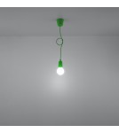 Sollux Lampa wisząca DIEGO 1 zielony SL.0581 Sollux Lampa wisząca DIEGO 1 zielony SL.0581