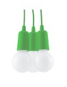 Sollux Lampa wisząca DIEGO 3 zielony  SL.0582