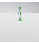 Sollux Lampa wisząca DIEGO 3 zielony SL.0582 Sollux Lampa wisząca DIEGO 3 zielony SL.0582