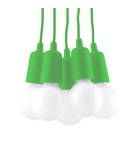 Sollux Lampa wisząca DIEGO 5 zielony SL.0583 Sollux Lampa wisząca DIEGO 5 zielony SL.0583