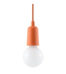 Sollux Lampa wisząca DIEGO 1 pomarańczowy SL.0584 Sollux Lampa wisząca DIEGO 1 pomarańczowy SL.0584