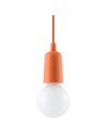 Sollux Lampa wisząca DIEGO 1 pomarańczowy  SL.0584