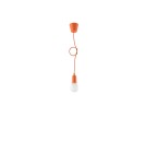 Sollux Lampa wisząca DIEGO 1 pomarańczowy SL.0584 Sollux Lampa wisząca DIEGO 1 pomarańczowy SL.0584