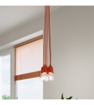 Sollux Lampa wisząca DIEGO 1 pomarańczowy SL.0584 Sollux Lampa wisząca DIEGO 1 pomarańczowy SL.0584