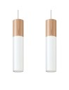 Sollux Lampa wisząca PABLO 2 biała SL.0629