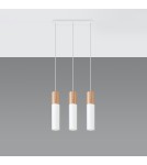 Sollux Lampa wisząca PABLO 3L biała SL.0630 Sollux Lampa wisząca PABLO 3L biała SL.0630
