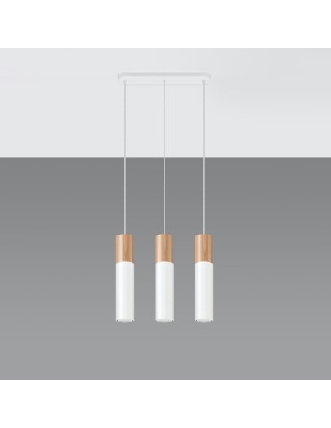 Sollux Lampa wisząca PABLO 3L biała SL.0630 - produkt 2
