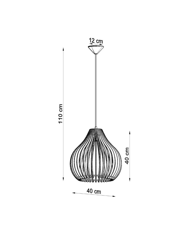 Sollux Lampa wisząca APRILLA SL.0639 Sollux Lampa wisząca APRILLA SL.0639
