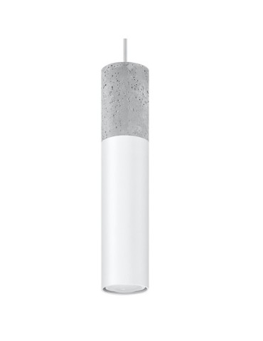 Sollux Lampa wisząca BORGIO 1 biały  SL.0647