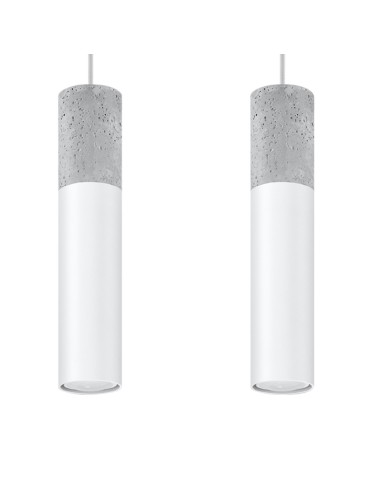 Sollux Lampa wisząca BORGIO 2 biały SL.0648
