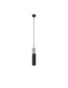 Sollux Lampa wisząca BORGIO 1 czarny SL.0650 Sollux Lampa wisząca BORGIO 1 czarny SL.0650