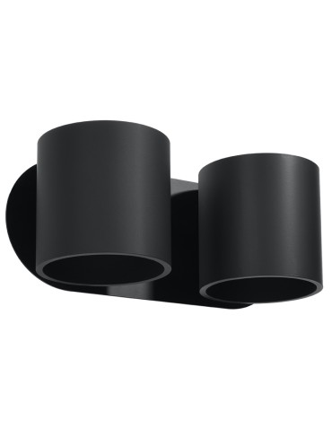 Sollux Kinkiet ORBIS 2 czarny SL.0660