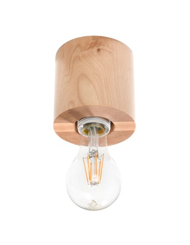 Sollux Plafon SALGADO naturalne drewno SL.0672