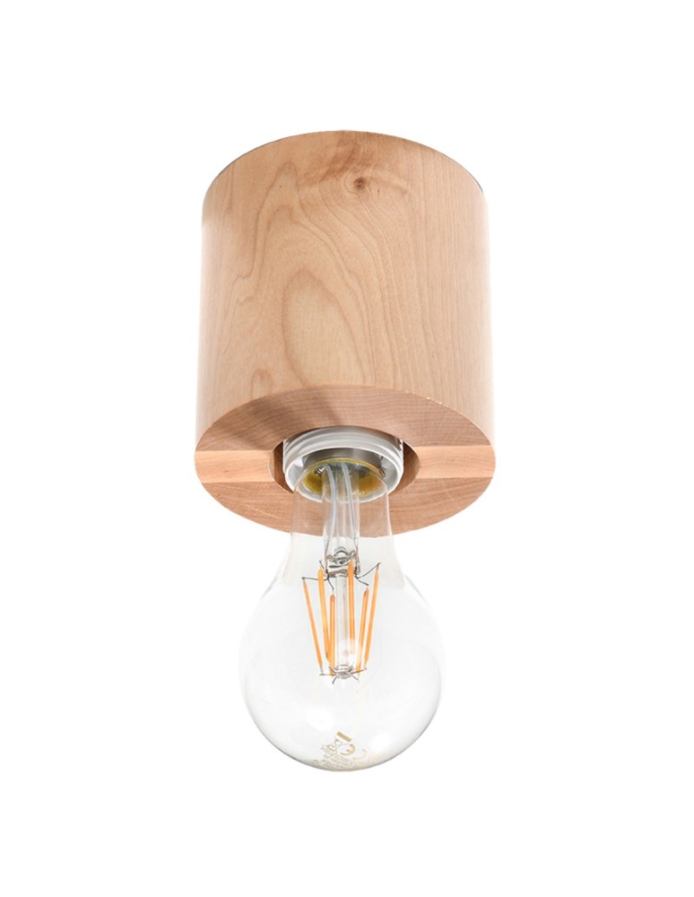 Sollux Plafon SALGADO naturalne drewno SL.0672 Sollux Plafon SALGADO naturalne drewno SL.0672
