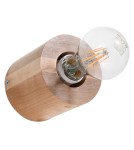Kinkiety - Sollux Kinkiet SALGADO naturalne drewno SL.0673 - product 1
