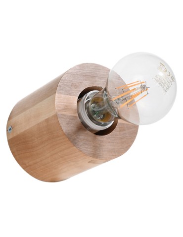 Sollux Kinkiet SALGADO naturalne drewno SL.0673