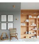 Kinkiety - Sollux Kinkiet SALGADO naturalne drewno SL.0673 - product 7