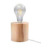 Sollux Lampa biurkowa SALGADO naturalne drewno SL.0674 Sollux Lampa biurkowa SALGADO naturalne drewno SL.0674