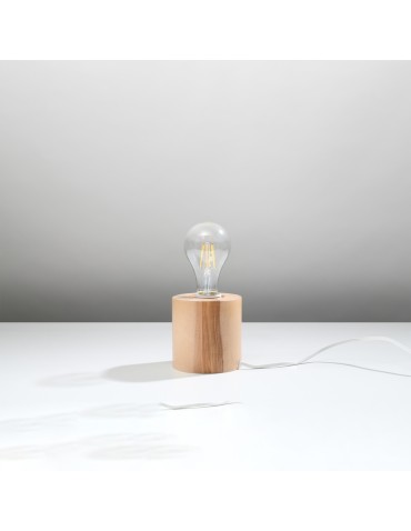 Sollux Lampa biurkowa SALGADO naturalne drewno SL.0674 - produkt 2
