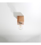 Lampy sufitowe - Sollux Plafon ARIZ naturalne drewno SL.0675 - product 2