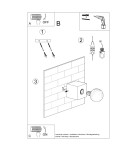 Kinkiety - Sollux Kinkiet ARIZ naturalne drewno SL.0676 - product 5