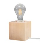 Sollux Lampa biurkowa ARIZ naturalne drewno SL.0677 Sollux Lampa biurkowa ARIZ naturalne drewno SL.0677