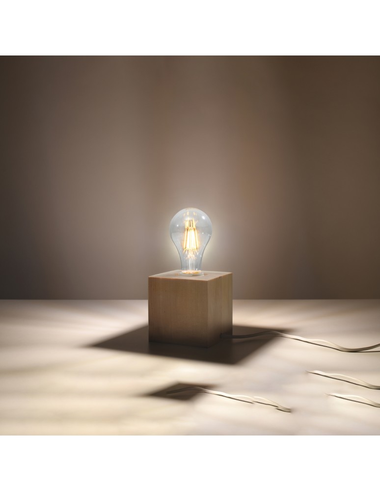 Sollux Lampa biurkowa ARIZ naturalne drewno SL.0677 Sollux Lampa biurkowa ARIZ naturalne drewno SL.0677