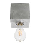 Lampy sufitowe - Sollux Plafon ARIZ beton SL.0681 - product 1