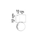 Lampy sufitowe - Sollux Plafon ARIZ beton SL.0681 - product 4