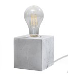 Lampy stołowe - Sollux Lampa biurkowa ARIZ beton SL.0683 - product 1