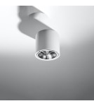 Lampy sufitowe - Sollux Plafon TIUBE biały SL.0695 - product 2