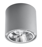 Lampy sufitowe - Sollux Plafon TIUBE szary SL.0696 - product 1